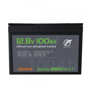 12.8V 100Ah LiFePO4 battery power lithium battery