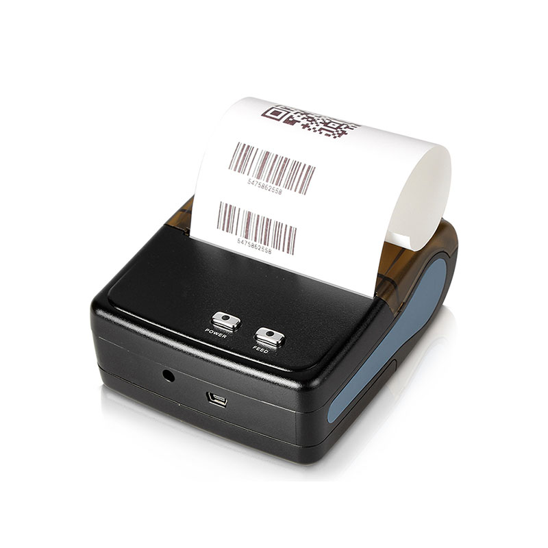 Mini portativ termal qog'oz yorliqli printer shtrix-kod printerlari