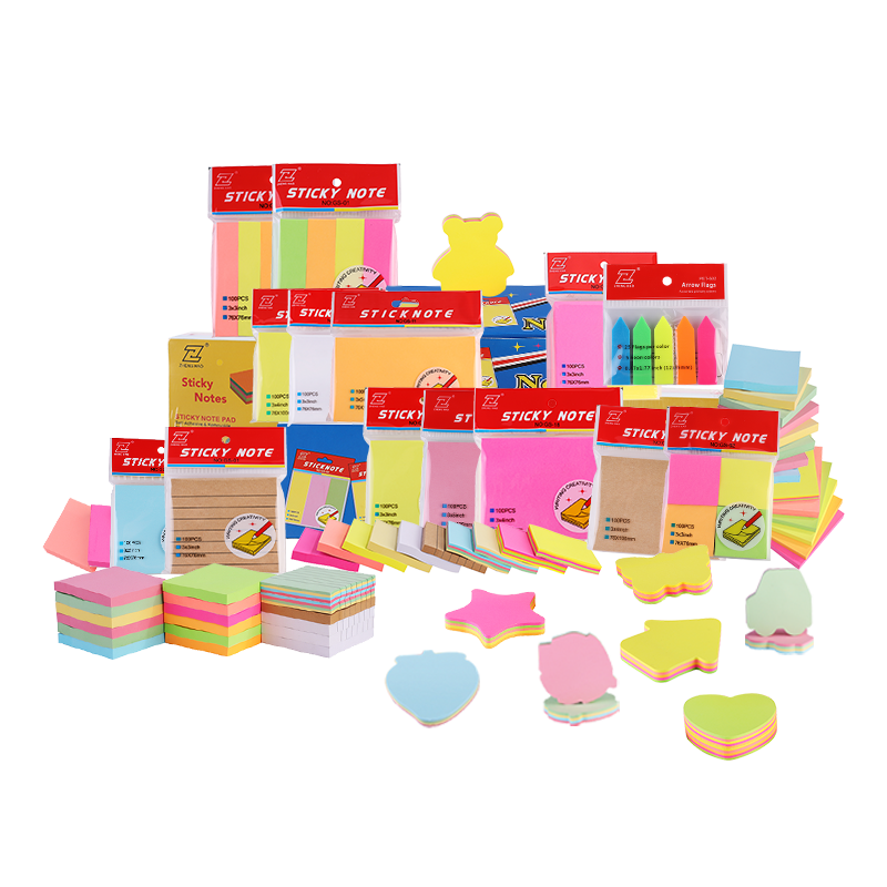 aangepaste schattige kawaii mini 3d sticky note memoblokken