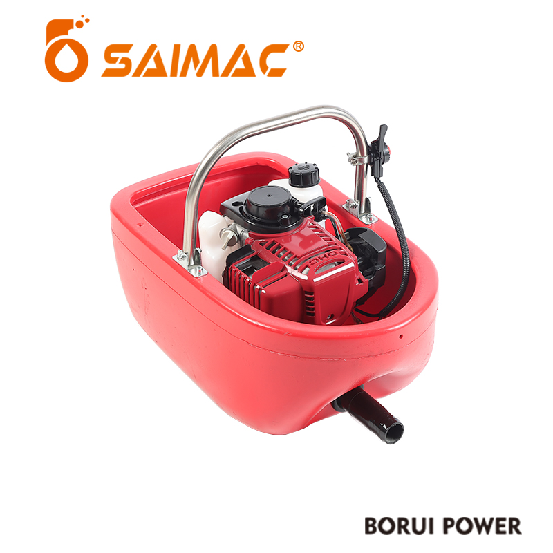 SAIMAC 4 STROKE GASOLINE ENGINE FLOAT PUMP FP140 |