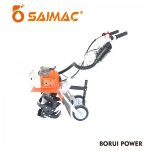 Saimac 2 Stroke Gasoline Engine Mini Tiller Br48t
