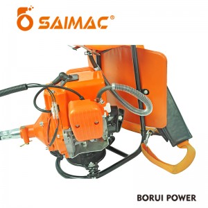 Saimac 2-tahti bensiinimoottorin harjaleikkuri Bg328