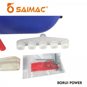 I-Saimac 4 Stroke Gasoline Engine Float Pump Fp140 Blue