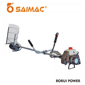 Saimac 2 հարվածային բենզինային շարժիչի բրինձ հավաքող Cg411