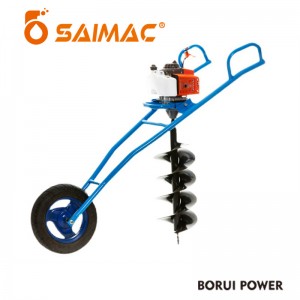 Saimac 2-takt benzinemotor grondboor Dz-We63