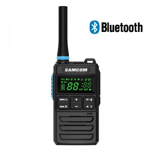 Radyo Backcountry rezistan ak fonksyon Bluetooth