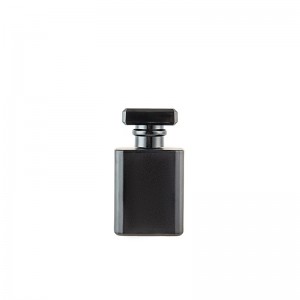 50ml Black Square Perfume Spray Bottle For Sale