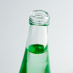 Wholesale round 500ml juice soda drink fruit wine glass bottle