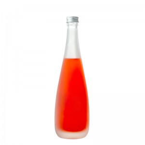 500ml round liqueur fruit wine frosted ice wine bottle