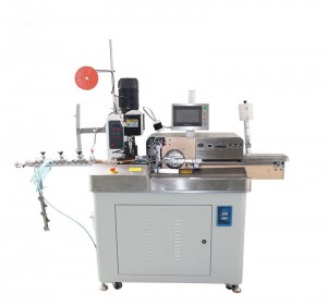 Automatic wire Stripping Crimping na Tin Soldering Machine