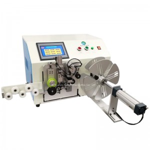 Popular Design for Nylon Tape Cutting Machine - Semi-Automatic Cable measure cutting Coil Machine – Sanao
