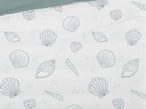Marine Life Pattern Soft Tmiss Duvet Cover Set