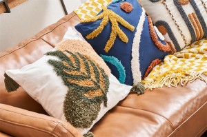 Tufted Pattern Square Cushion Series