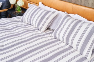 Stripes home textile bed sheet set