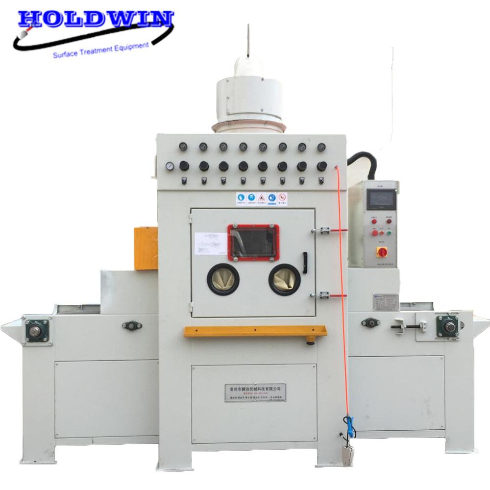 Holdwin Integrated Small Conveying Type Sand Blasting Equipment Sandblaster Automatic Manual Sandblast Machine
