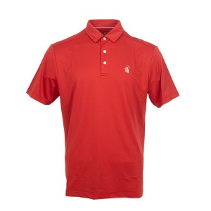 Golfskjorter til mænd Genbrugspolyester Dry Fit Kortærmet Solid Twill Performance Moisture Wicking Polo Shirt