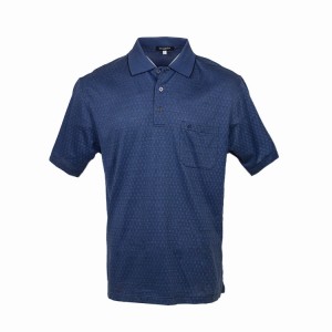 Жаккардовая рубашка высшего качества для мужчин из мерсеризованного хлопка с коротким рукавом, роскошная и классическая посадка