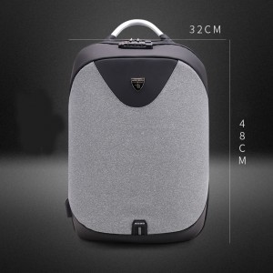 Backpack of three-dimensional computer for outdoor with Korean version