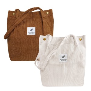 Designer tote bag for Corduroy is suitable for a variety of scenes with lining and customizable tote bag