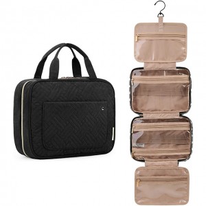 Cosmetic bag for Custom Cosmetic Pouch Polyester Makeup Case Large Organizer Bag for Men