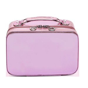 Cosmetic bag for Solid Macaron Colors PU Leather MakeUp Lipstick Cosmetic Bag Cases Zipper Pouch