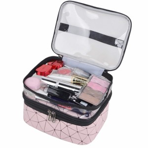Cosmetic bag for Zipper Cosmetics Luxury Makeup Case Bags Portable Box