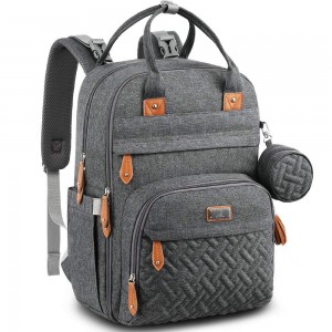 Baby diaper bags for Neutral durable fashion multifunctional diaper bag
