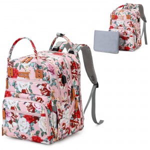 Baby diaper bags for Large-capacity fashion diaper bag, portable and waterproof