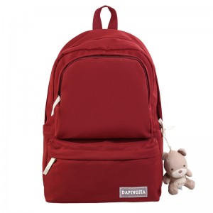 Sandro Hot Sale Blank Classic Plain Backpack Waterproof Back to School Bags for Kids