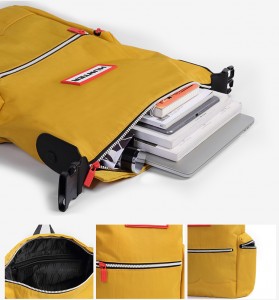 2021 Hot sale Nylon Waterproof College Travel Multi-function Unisex Backpack School Bags