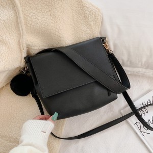 PU Popular Handbag Fashion New Women’s One-shoulder Bucket Bag