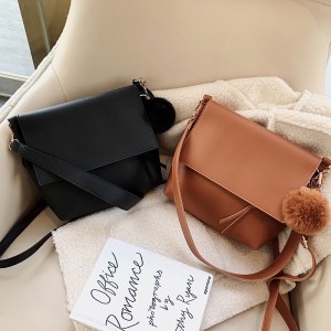 PU Popular Handbag Fashion New Women’s One-shoulder Bucket Bag