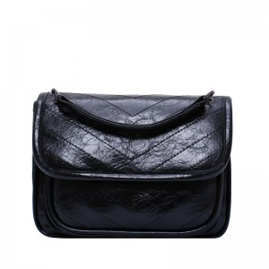 Women’s Handbag New French Fashion Single Shoulder Diagonal Chain Leather