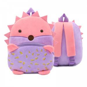 Cute Toddler Backpack Toddler Bag Plush Animal Cartoon Mini Travel Bag for Baby Girl Boy 2-6 Years