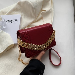 Single Shoulder Messenger Handbag 2022 New Fashion Women’s Bag Chain Rhombus