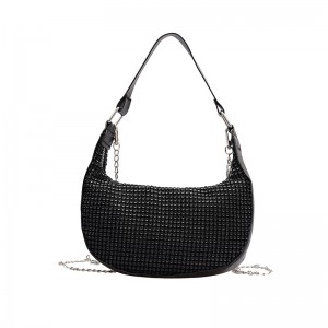 Handbag Women’s Bag Summer New Trendy Fashion Bright Diamond Messenger All-match Handbag