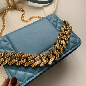 Single Shoulder Messenger Handbag 2022 New Fashion Women’s Bag Chain Rhombus