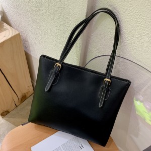 Ladies Handbags Popular Large Bags New One Shoulder Women’s Fashion Solid Color