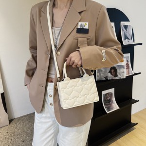 Handbag Versatile 2022 New Fashion Pressed Shell Shoulder Messenger Bag