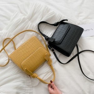Women’s Handbags Textured Popular Crocodile Pattern Handbag 2022 New
