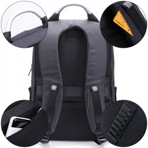 New computer backpack men’s European and American trend schoolbag British business backpack men’s casual outdoor