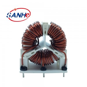 High Frequency High Current Three Phase Toroidal Inductor Common Mode Filter Inductor Para sa Mga Fuel Cell