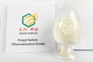 China Wholesale Gallic Acid Raw Powder Factory - Propyl Gallate（Pharmaceutical Grade) – Sanjiang