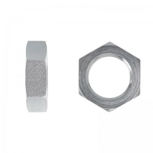 Zinc Plated Bulkhead Lock Nut |Corrosion-Resistant Fitting