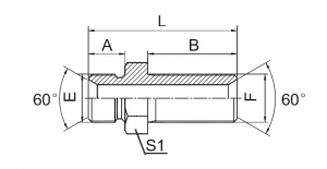 Schott-BSP-Stecker, 60°-Sitz |Vielseitige hydraulische Anwendungen