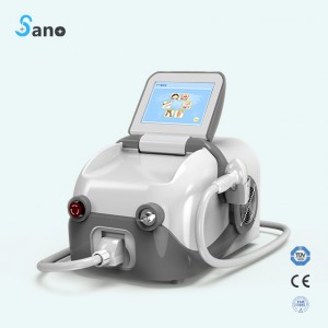 Portable 1200w 808nm Diode Laser Hair Removal Machine