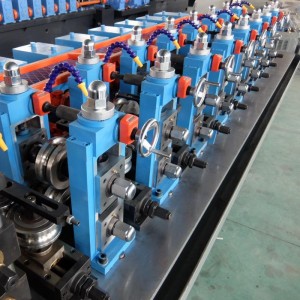 ERW50 Carbon Steel Hollow Section PipeMachine for Construction Pipe