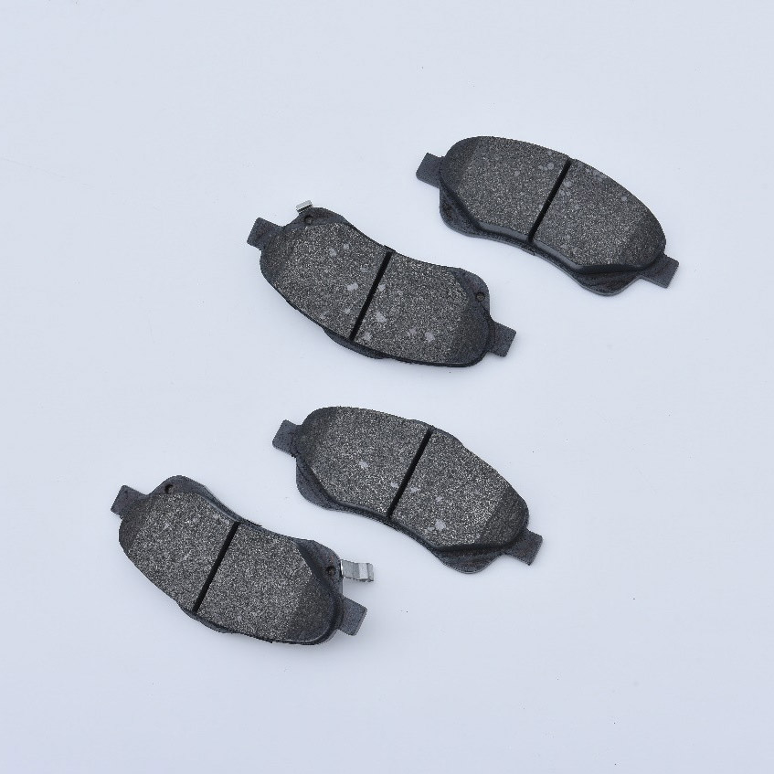 Semi-metallic brake pads, super high temperature performance