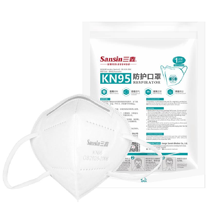 Προτεινόμενη εικόνα αναπνευστήρα KN95