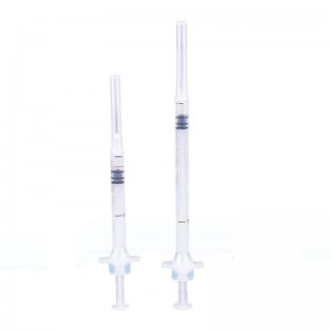 Ang medikal nga sterilized sa fixed dose syringes alang sa usa ka paggamit
